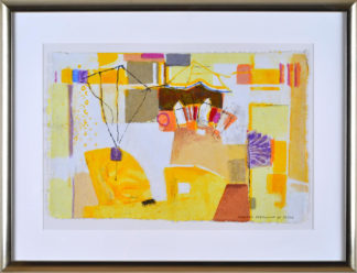 Anneke Peereboom | gele compositie