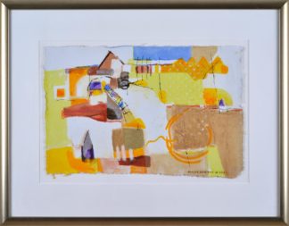 Anneke Peereboom | gele compositie