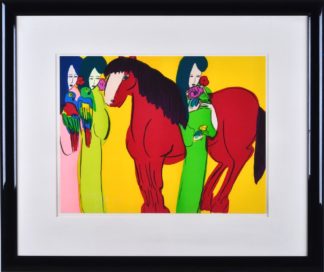 Walasse Ting | Red horse